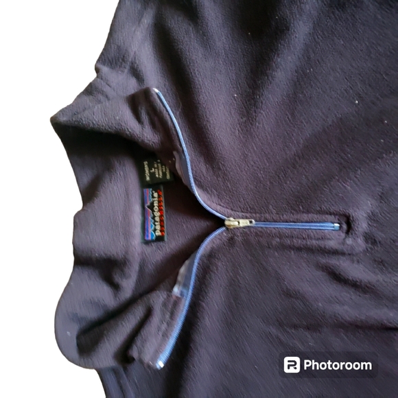 Patagonia  Quarter Zip Lightweight Pullover Sweater Size L GUC - Picture 2 of 4